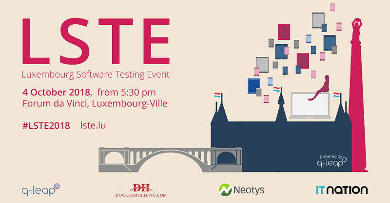 Luxembourg Software Testing Event 2018
